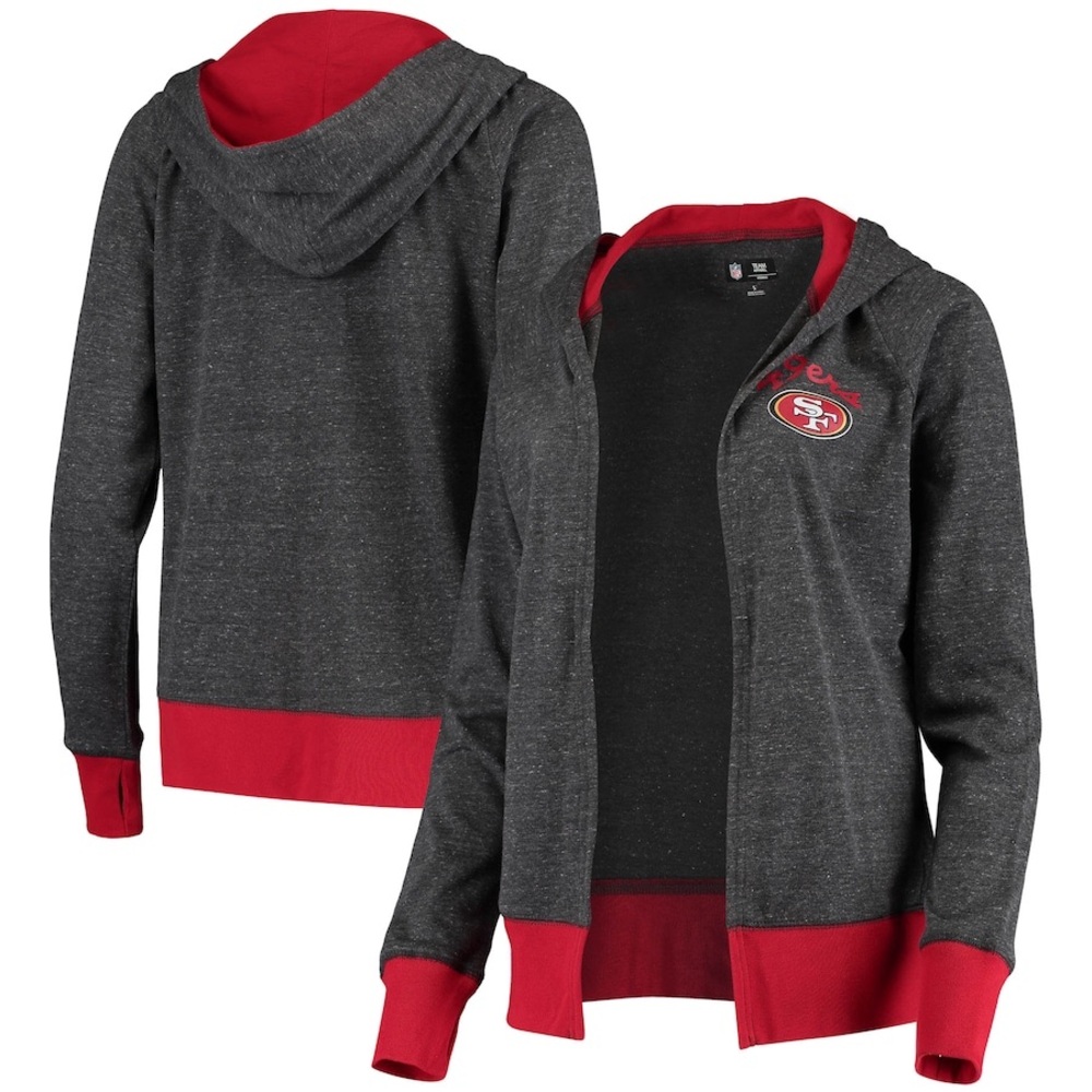 San Francisco 49ers hooded cardigan